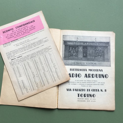 Catalogo radio arduino torino - radio,
