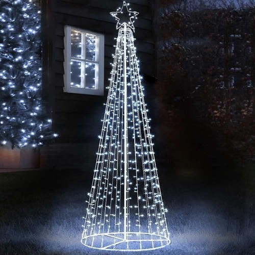 Albero natale luminoso 224cm - natale,