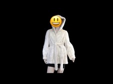 Stupenda e rara pelliccia di visone molto morbido color panna Taglia 44it