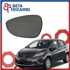 Vetro Specchietto Ford Fiesta VI 6 Piastra Specchio Sinistro Sx Guida Termico