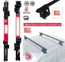 BARRE PORTATUTTO PORTAPACCHI PREMONTATE SUPRA FORD FIESTA 3/4/5 PORTE 1989>2002