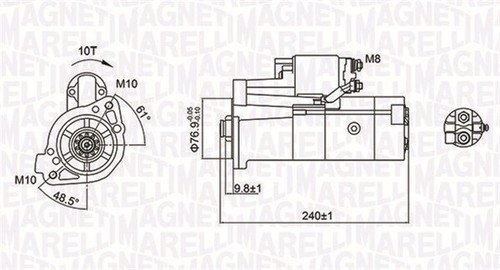 Motorino avviamento magneti - motorino,