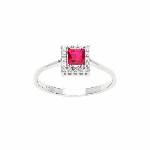 Anello oro bianco - anello,