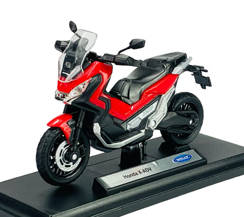 Welly 2018 honda adv rosso - honda,
