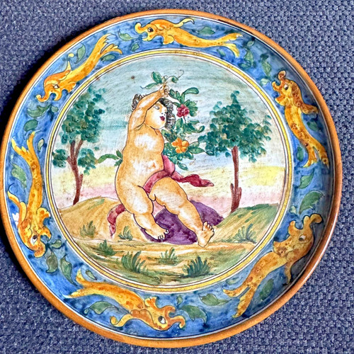 Gubbio antico piatto - piatto, da