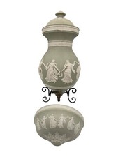 Antique Light Green Porcelain