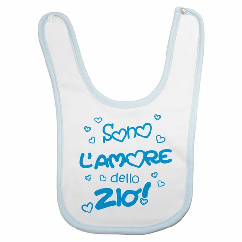 Bavaglino neonato sono amore - neonato,