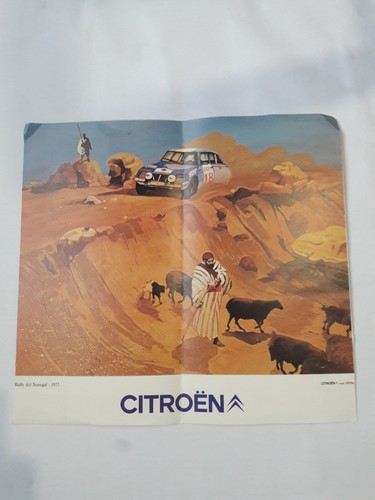 Poster citroen rally - citroen,