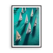 Poster 70x100cm Barche A Vela