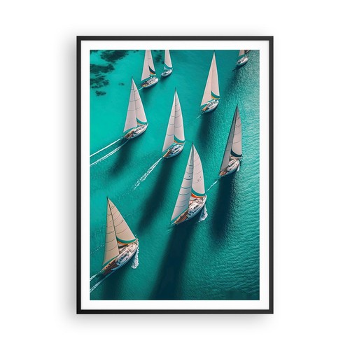 Poster 70x100cm barche - 70x100cm, a