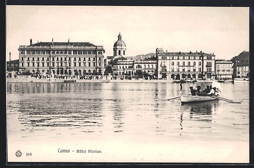 Cartolina como hotel plinio - cartolina,