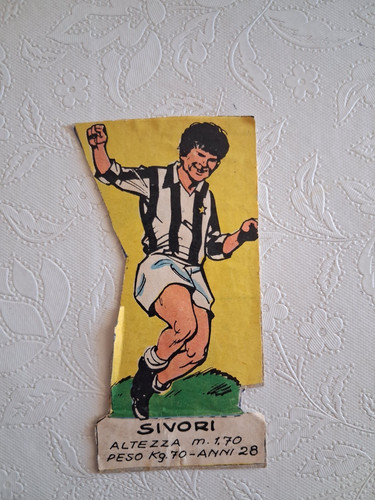 Vecchia figurina cartonata - vecchia,