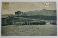 SEGESTA  , CALATAFINI ( TRAPANI ) IL Tempio , Vg 1935 F.p. Animata  + Auto
