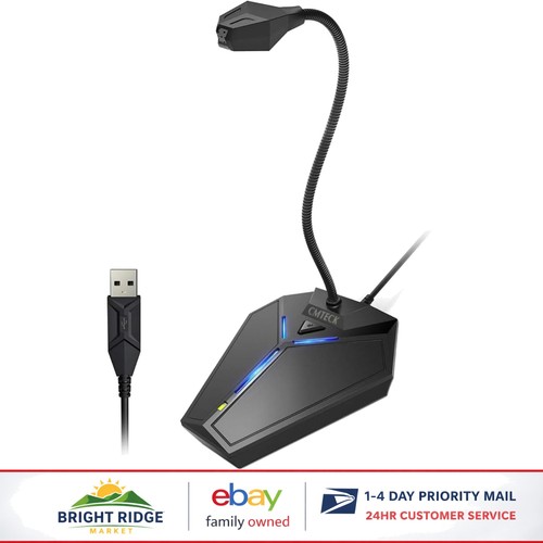 Microfono desktop usb con - microfono,