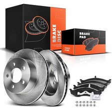 Front Disc Rotor & Brake Pads