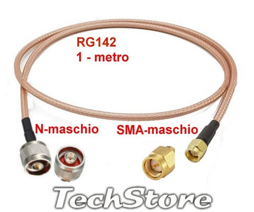Cavo coassiale 50ohm rg142 - cavo,