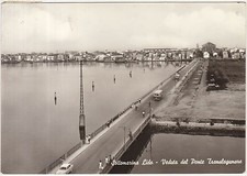 SOTTOMARINA LIDO - VEDUTA DEL PONTE TRANSLAGUNARE - CHIOGGIA (VENEZIA) 1960