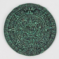 Targa in Pietra Calendario azteco Replica esatta della "Pietra del Sole" Messico