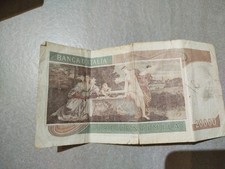 20000 Lire Tiziano 1975. Rara e bellissima Banconota Repubblica Italiana.