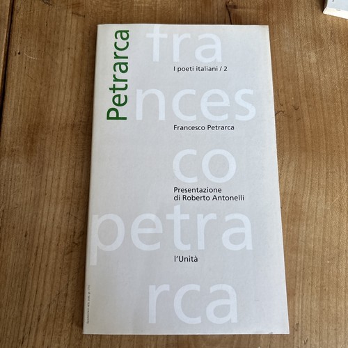 Francesco petrarca poeti - i,