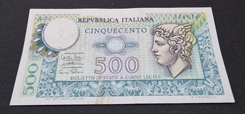 Cinquecento 500 lire mercurio - 500,
