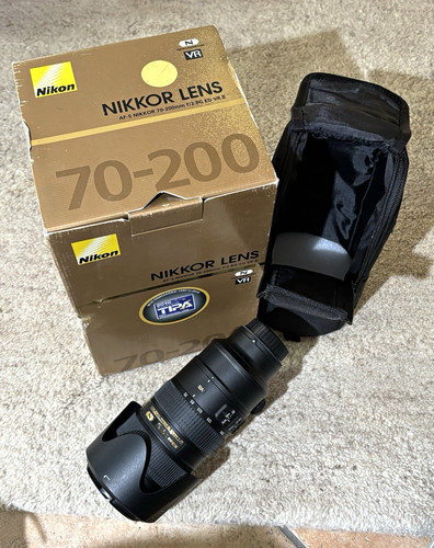 Nikon nikkor 70 200mm - af-s,
