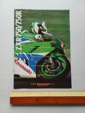 Kawasaki ZXR 750 R - ZXR 750 1993 depliant originale ITALIANO brochure moto