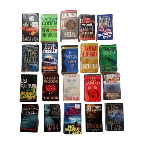Thrillers lot 12 - thrillers,