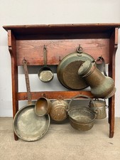 Antica ramaiola in legno '900