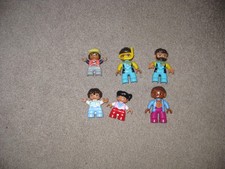 Lotto 6 Figurine Lego Duplo