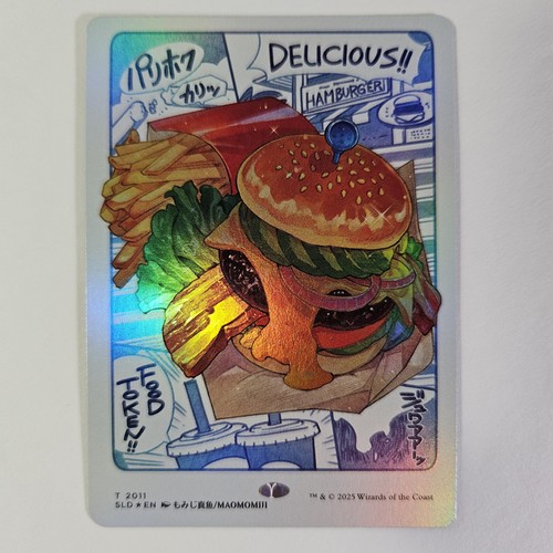 Oishii food token foil - oishii,