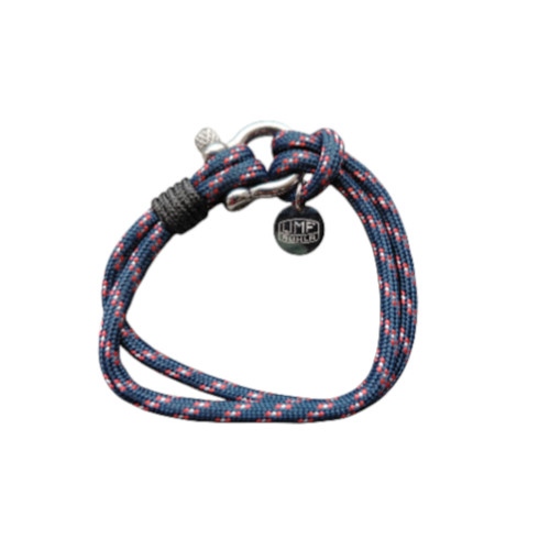 Bracciale paracord blu rosso - paracord,