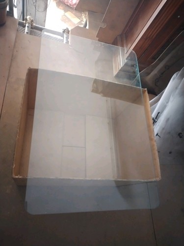 Piano vetro temperato con - di,