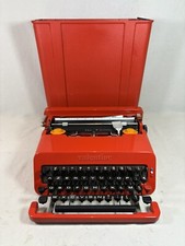 Macchina Da Scrivere Olivetti Valentine Rosso Nuovo Typewriter New