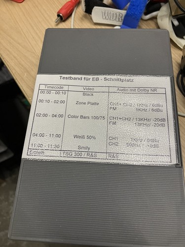 Betacam pal test - test, eb