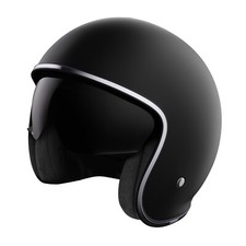 CASCO JET MOTO CAFE RACER