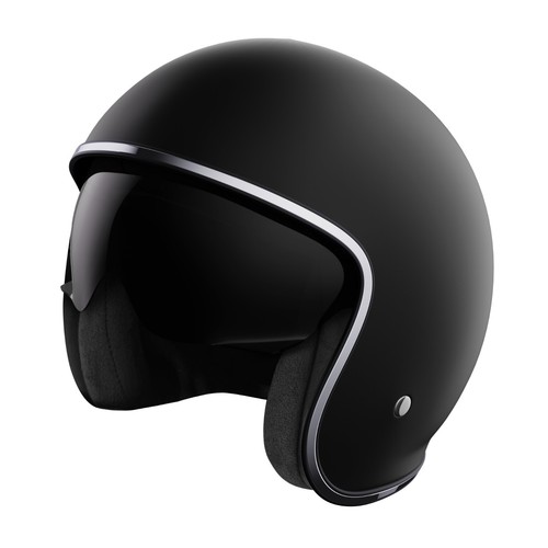 Casco jet moto cafe - cafe, racer