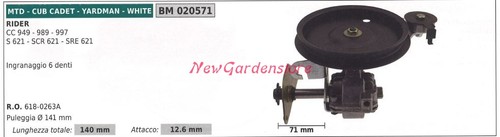 Trazione semovenza mtd rider - semovenza,
