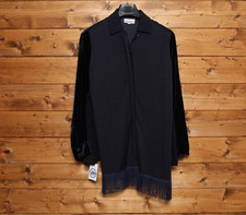 Cardigan GIANFRANCO FERRE'  tg. 44 Usato (Sa1979) Blu Vintage Donna