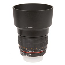 Samyang 85mm if - as,