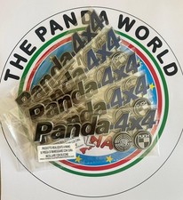 FIAT PANDA 4X4 LOGO A RILIEVO