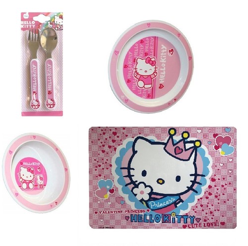 Hello kitty piatto ciotola - kitty,