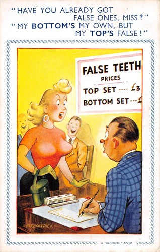 Cartolina comic ragazza grandi - comic,