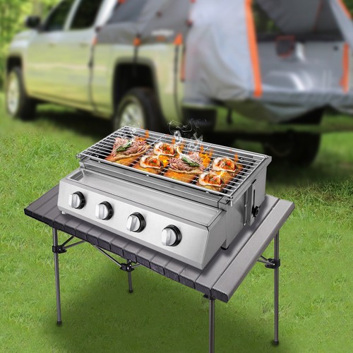 Barbecue fuochi acciaio inox - fuochi,
