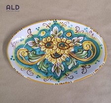 Piatto ovale in ceramica di