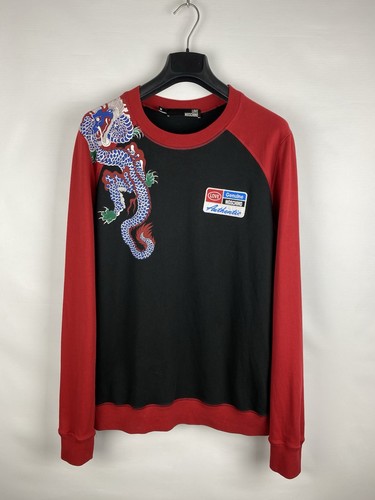 Felpa love moschino uomo - da,