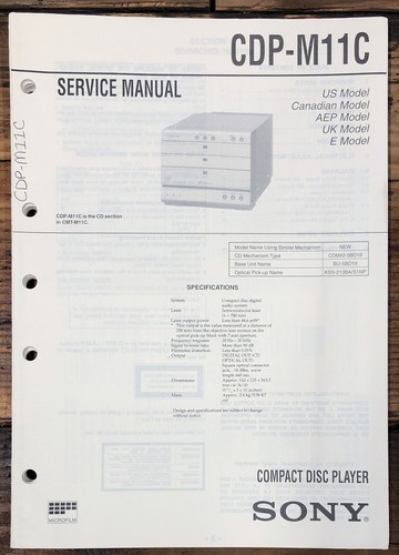 Sony cdp m11c lettore - sony,