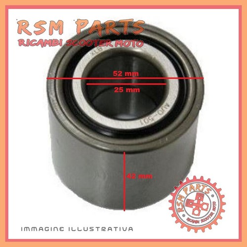 Rear bearing hub only genuine - rear,