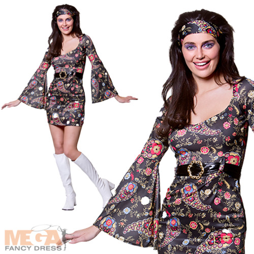 Costume hippie retrò - go, go