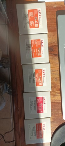 Lot floppy disk akai - 5,